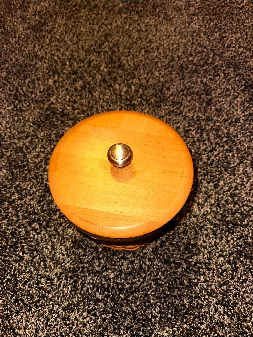 Longaberger Larger Canister Basket with Lid